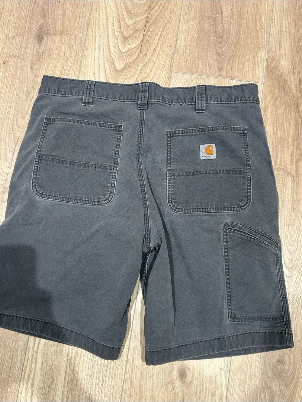 Carhartt Men’s Charcoal Utility Cargo Shorts